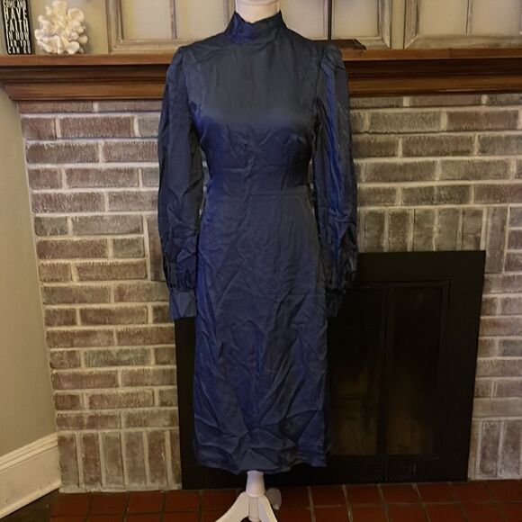 Anthropologie - Open-Back Midi Dress Hutch Size 2 - Picture 6 of 6